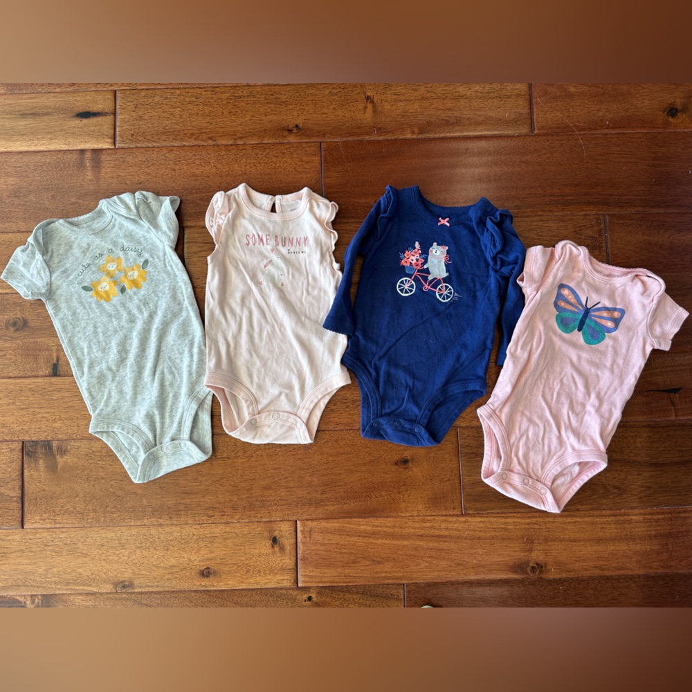 Carter's Pink Baby Onesie